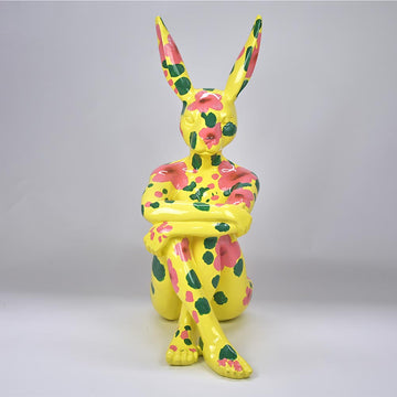 Splash Pop Lost Rabbit (Fibreglass Sculpture)