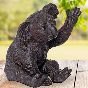 Peter the Koala Says Hi (Bronze Sculpture, Pocket Size)