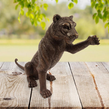 The Cub Said Hi (Bronze Sculpture)