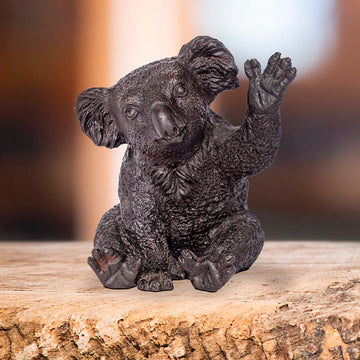 Peter the Koala Says Hi (Bronze Sculpture, Pocket Size)