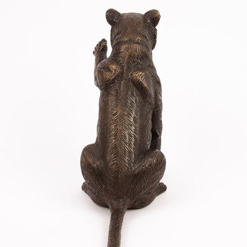 The Cub Said Hi (Bronze Sculpture)