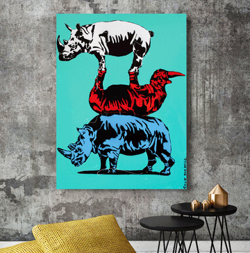 They Loved the High Life (Original Painting)