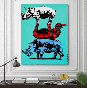 They Loved the High Life (Original Painting)