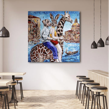 They lived the highlife (Original Painting)