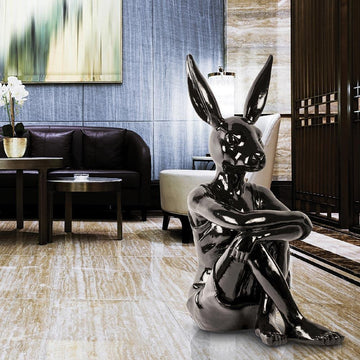 Hip Rabbit (Fibreglass Sculpture)