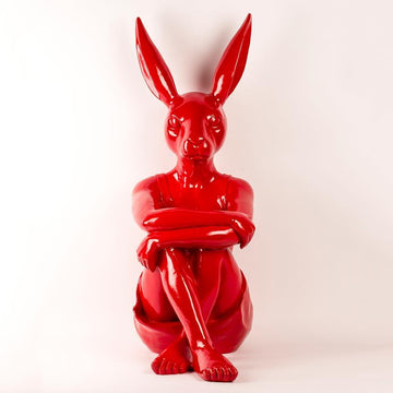 Hip Rabbit (Fibreglass Sculpture)