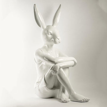 Hip Rabbit (Fibreglass Sculpture)