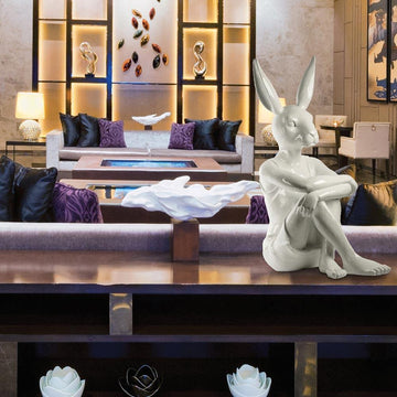 Hip Rabbit (Fibreglass Sculpture)