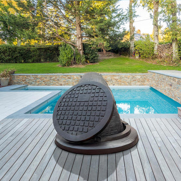 The Hippo Came Out to See the World (Bronze Sculpture, Mid-Size)