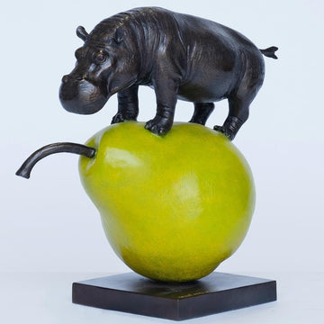 They Were the Perfect Pear (Bronze Sculpture)