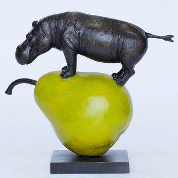 They Were the Perfect Pear (Bronze Sculpture)