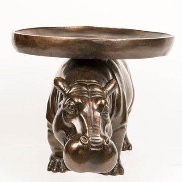 He Loved Being Submerged (Bronze Sculpture)