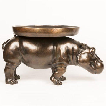 He Loved Being Submerged (Bronze Sculpture)