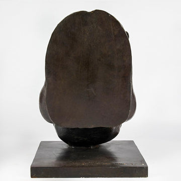 Raza the Hippopotamus was a Face of the Wild (Bronze Sculpture)