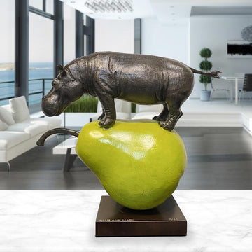 They Were the Perfect Pear (Bronze Sculpture)