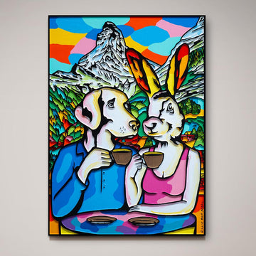 They Were on Holidays Forever (Original Painting)