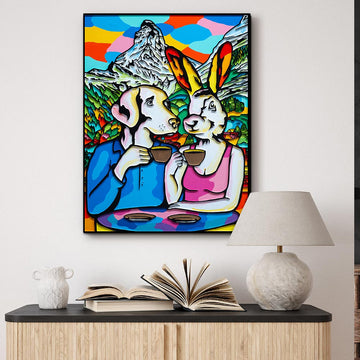 They Were on Holidays Forever (Original Painting)