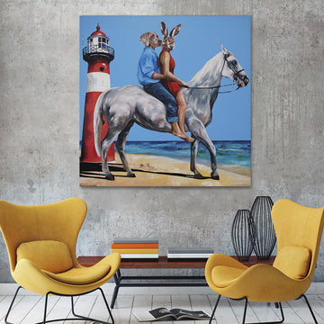 They saw the light (Original Painting)