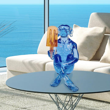 He screamed for ice-cream every day (Resin Sculpture)