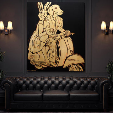 He Had an Idea It Would Be Excellent (Original Painting)