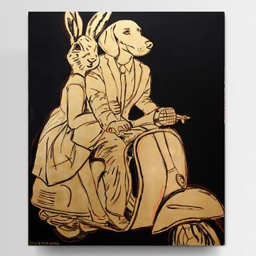 He Had an Idea It Would Be Excellent (Original Painting)