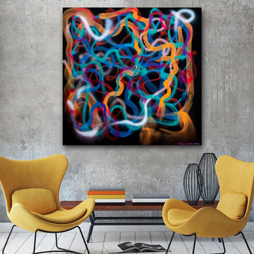 Brainwaves -  Inspired (Original Painting)