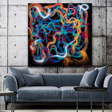 Brainwaves -  Inspired (Original Painting)