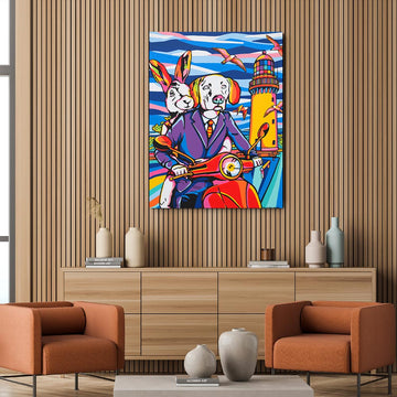 It was a day they would never forget (Original Painting)