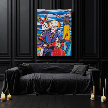 It was a day they would never forget (Original Painting)