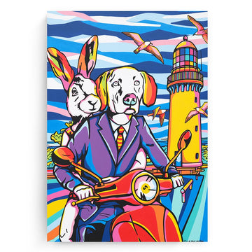 It was a day they would never forget (Original Painting)