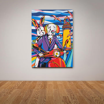 It was a day they would never forget (Original Painting)