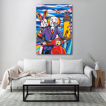 It was a day they would never forget (Original Painting)