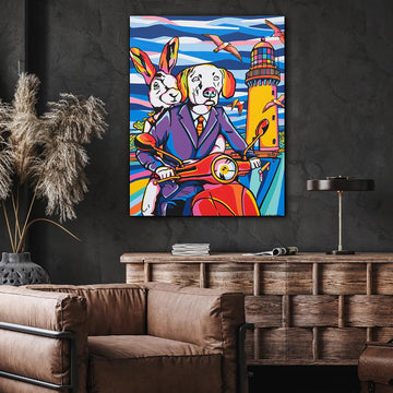 It was a day they would never forget (Original Painting)