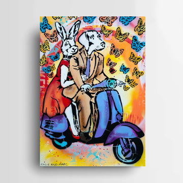 They said LOL (Original Painting)