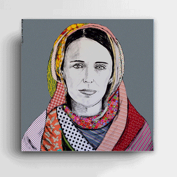 Jacinda for Equality (Original Painting)