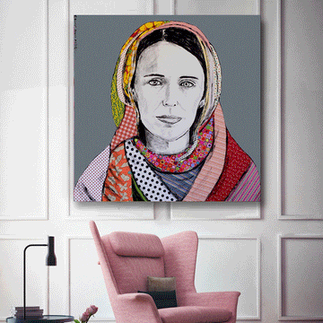 Jacinda for Equality (Original Painting)