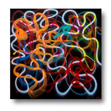 Brainwaves -  Joyful (Original Painting)