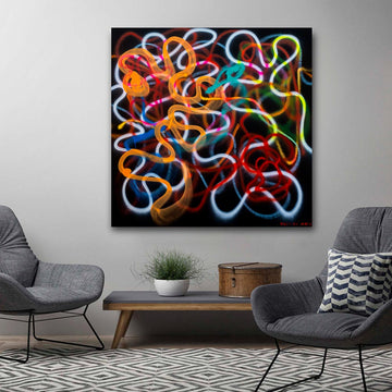 Brainwaves -  Joyful (Original Painting)