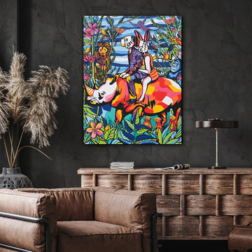 Jungle lovers (Original Painting)