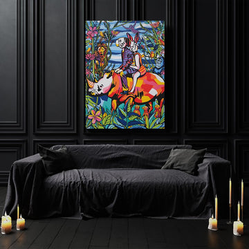 Jungle lovers (Original Painting)