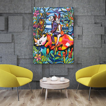 Jungle lovers (Original Painting)