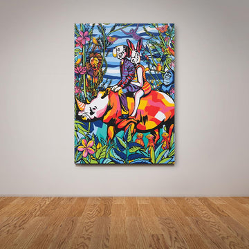 Jungle lovers (Original Painting)