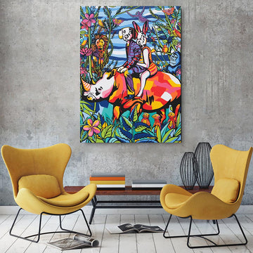 Jungle lovers (Original Painting)