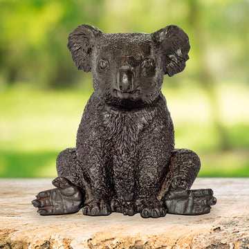 Suzie the Koala Is Happy (Bronze Sculpture, Pocket Size)