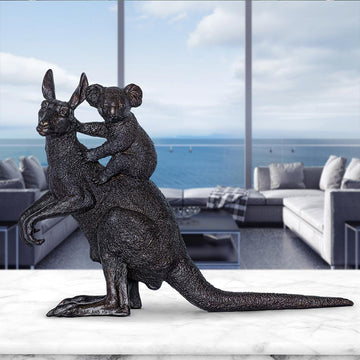 They were best of friends (Bronze Sculpture)