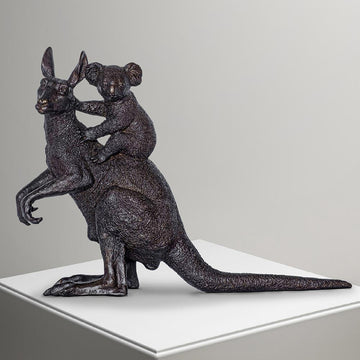 They were best of friends (Bronze Sculpture)