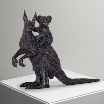 They were best of friends (Bronze Sculpture)