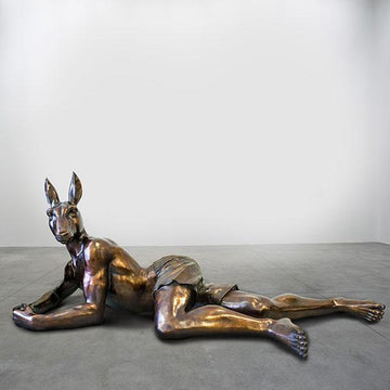 Kangaroo boy (Bronze Sculpture)