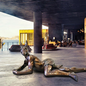 Kangaroo boy (Bronze Sculpture)