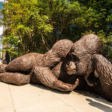 King Nyani (Bronze Sculpture)